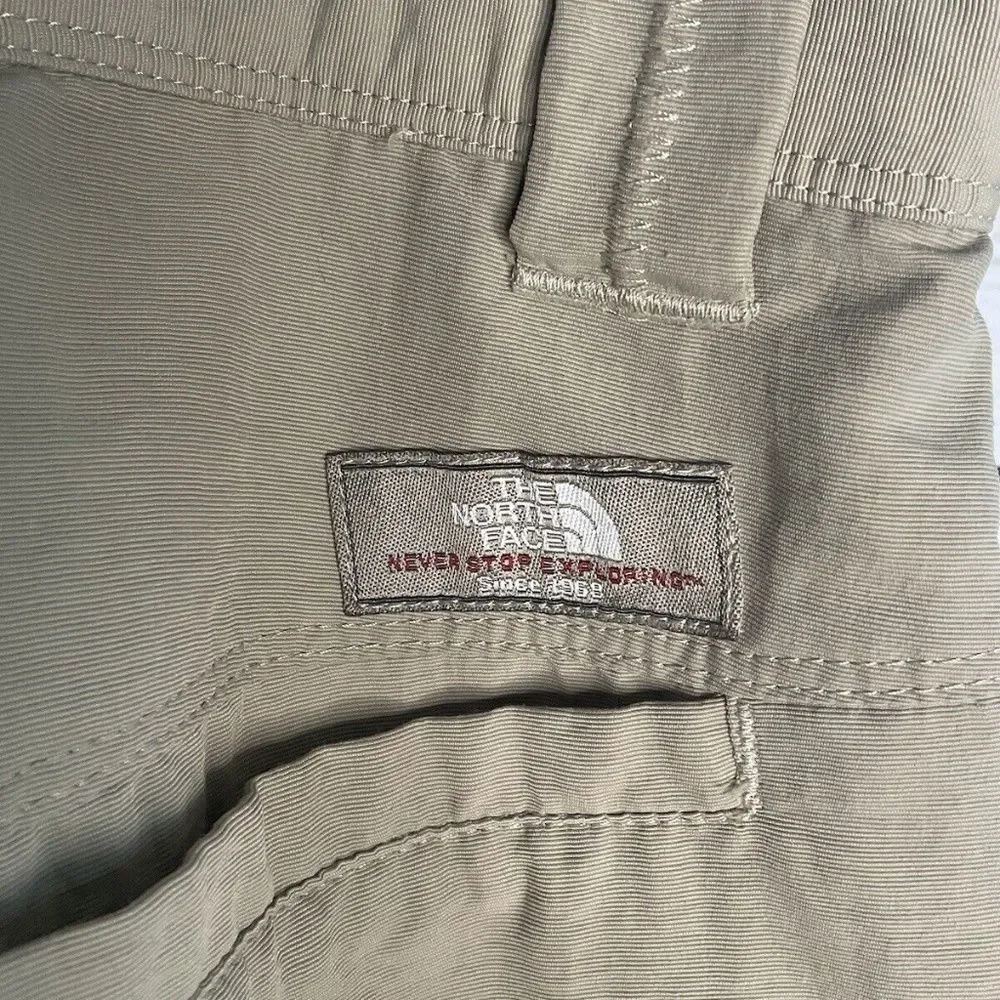 The North Face‎ Mens Gray Nylon Hiking Outdoors Fishing Straight Pants Size  36